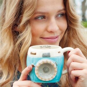 Folk Art Coffee Mug - Imogene The Camera